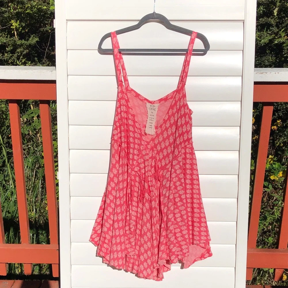 FP one Elegant Pink Women's Tunic Top - Picture 2 of 10